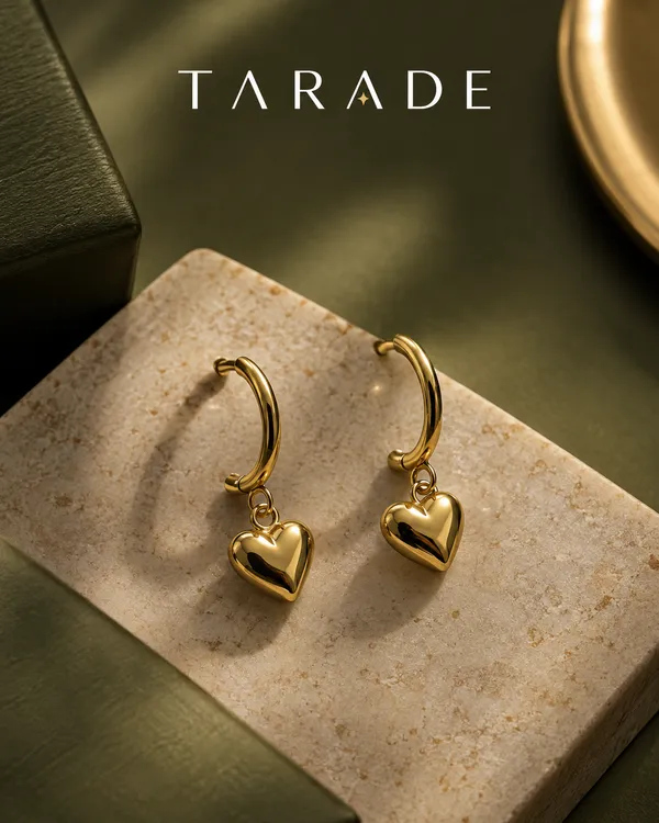 Gold_Plated_Stainless_Steel_Heart_Drop_Hoop_Earrings_For_Women
