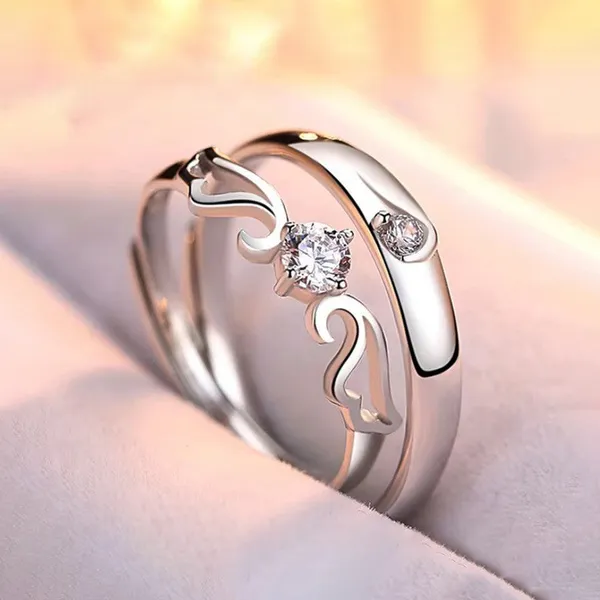 Silver_Plated_Stainless_Steel_Crystal_Adjustable_Open_Band_Ring_For_Women