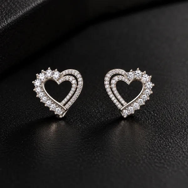 Silver_925_Double_Heart_Stone_Stud_Earrings_For_Women