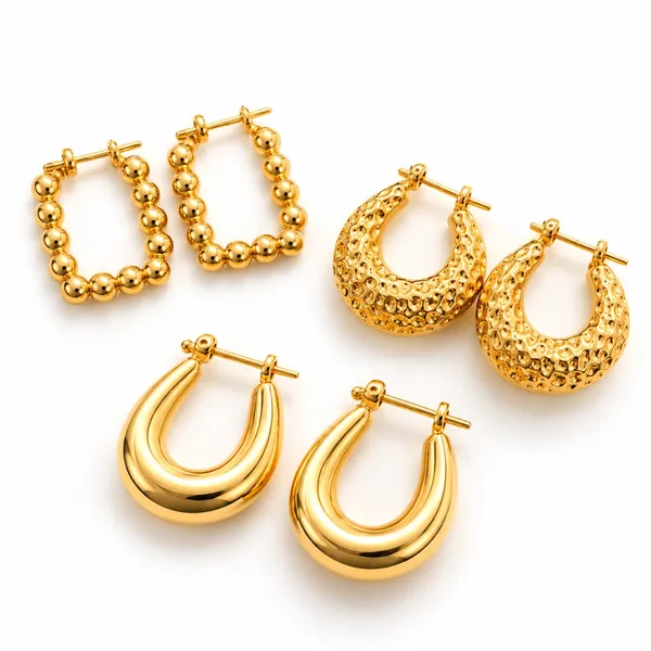 Gold_Tone_Stainless_Steel_Hoop_Earrings_Set_For_Women