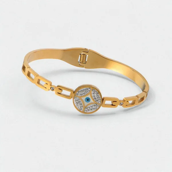 Gold_Plated_Stainless_Steel_Crystal_Centre_Bangle_Bracelet_For_Women