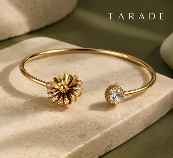 Gold_Plated_Crystal_Flower_Open_Cuff_Bracelet_For_Women