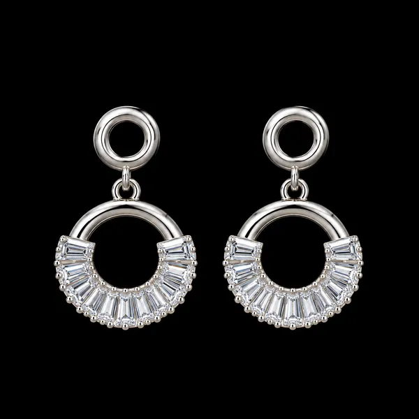 Silver_925_Crystal_Baguette_Hoop_Drop_Earrings_For_Women