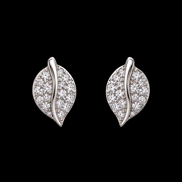Silver_925_Crystal_Leaf_Stud_Earrings_For_Women