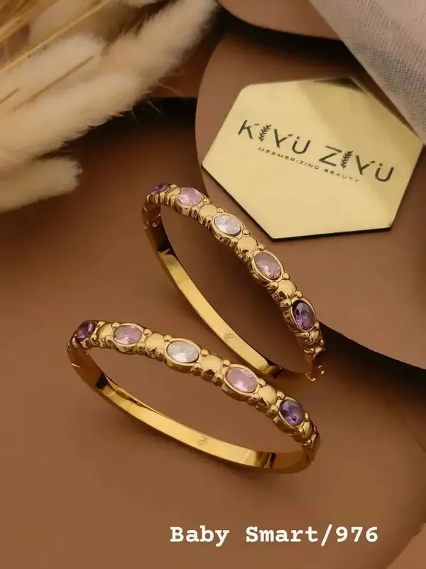 Gold_Tone_Stone_Studded_Stainless_Steel_Bangle_Set_For_Women