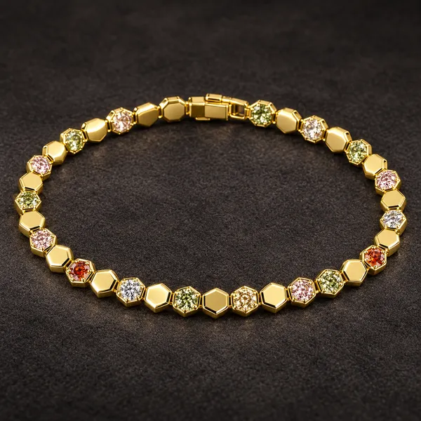 Gold_Plated_Stainless_Steel_Multicolor_Beaded_Bracelet_For_Women