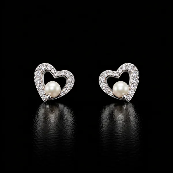 Silver_925_Pearl_Crystal_Heart_Stud_Earrings_For_Women