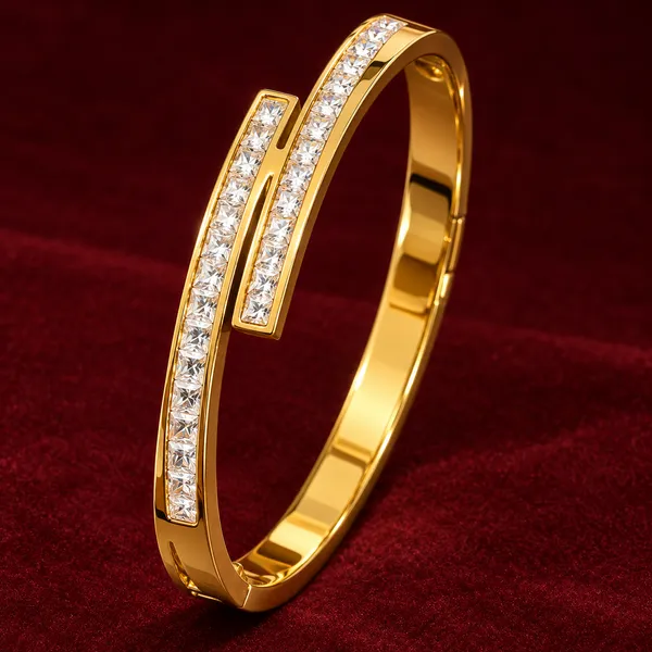 Gold_Plated_Crystal_Embellished_Open_Cuff_Bracelet_For_Women