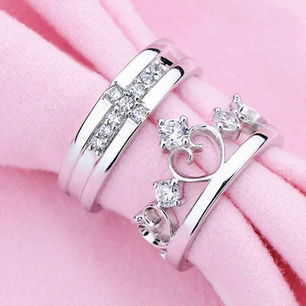 Silver_Plated_Stainless_Steel_Crystal_Band_Couple_Rings_Set_For_Women