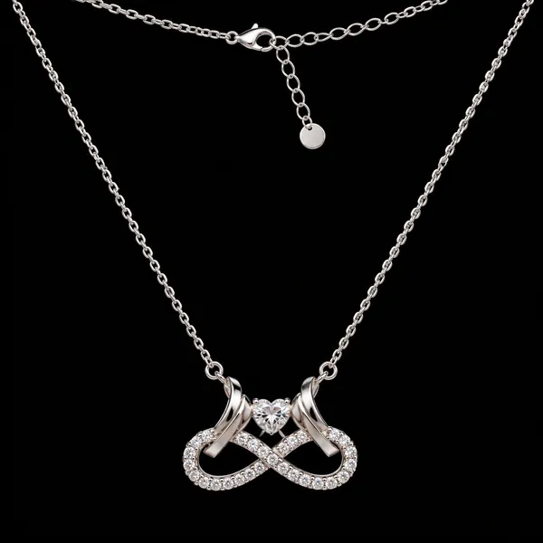 Silver_925_Rhinestone_Infinity_Heart_Pendant_Necklace_For_Women