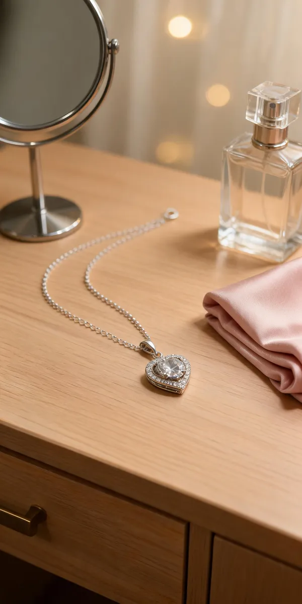 Silver_925_Heart_Pendant_Necklace_For_Women
