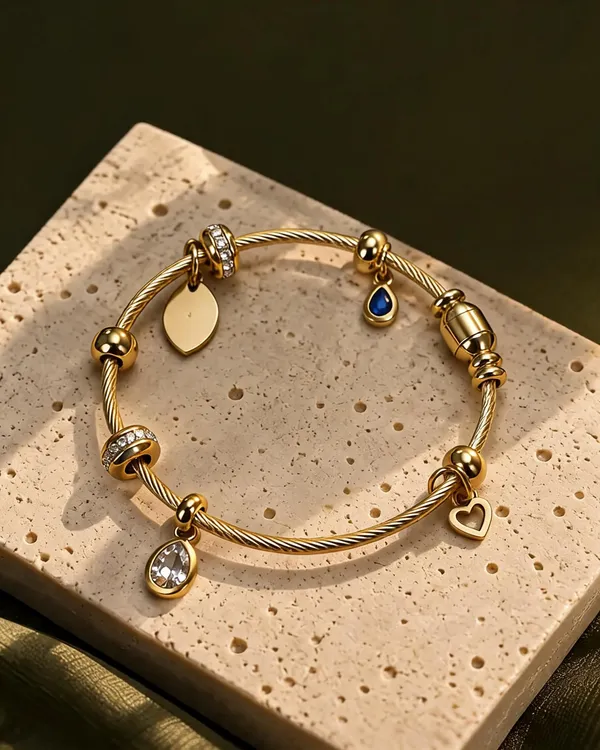 Gold_Plated_Stainless_Steel_Multi_Charm_Bracelet_For_Women