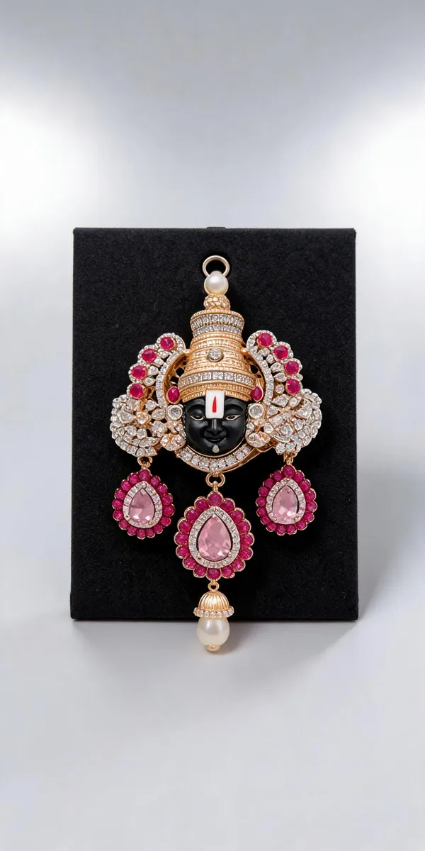 Silver_925_Pink_Stone_Deity_Brooch_Pendant_For_Women