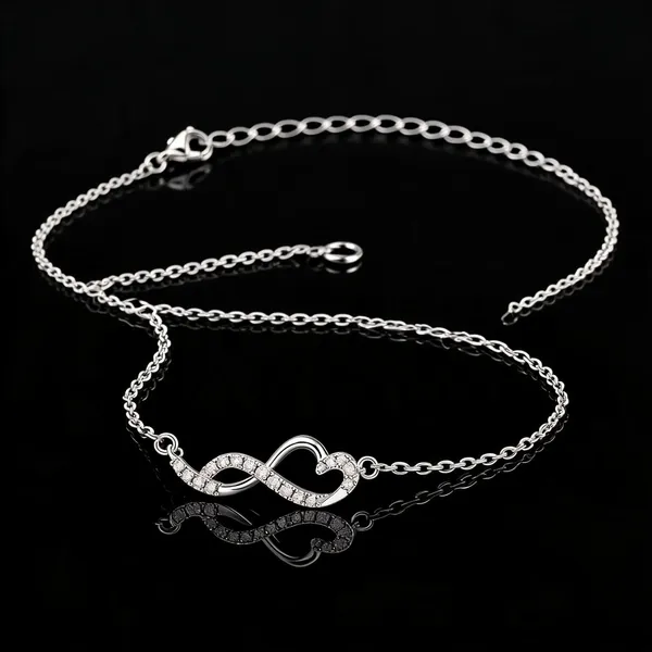 Silver_925_Infinity_Heart_Crystal_Bracelet_For_Women