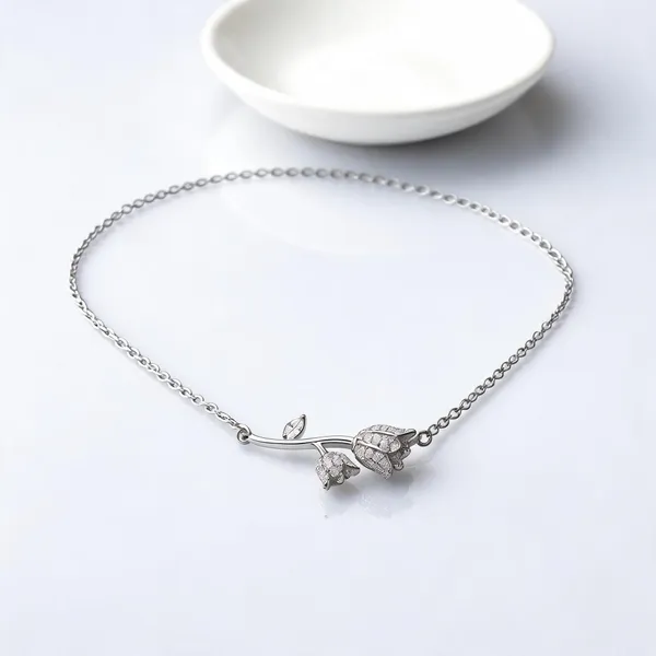 Silver_925_Floral_Stone_Pendant_Necklace_For_Women