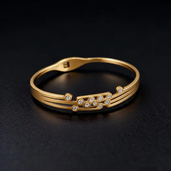 Gold_Plated_Crystal_Embellished_Open_Cuff_Bracelet_For_Women