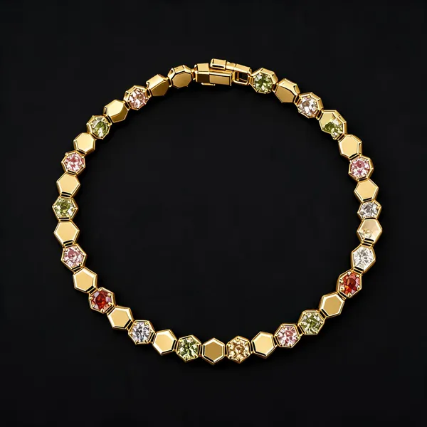 Gold_Plated_Stainless_Steel_Multicolor_Beaded_Bracelet_For_Women