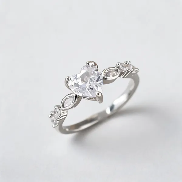 Silver_Plated_Stainless_Steel_Heart_Stone_Floral_Ring_For_Women