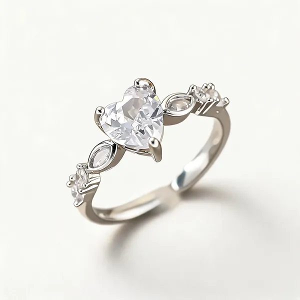 Silver_Plated_Stainless_Steel_Heart_Stone_Floral_Ring_For_Women