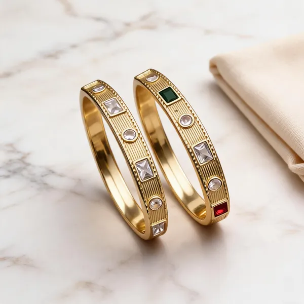 Gold_Plated_Stone_Embellished_Rigid_Bangles_For_Women