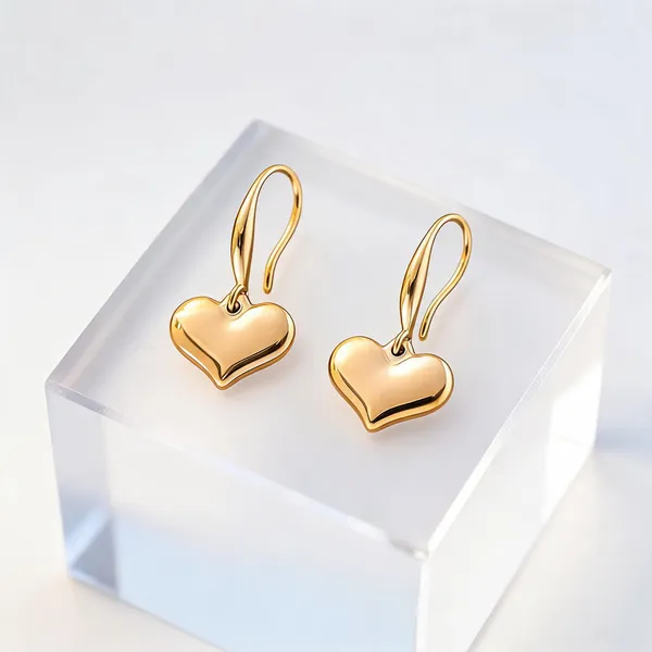 Gold_Plated_Heart_Drop_Earrings_For_Women