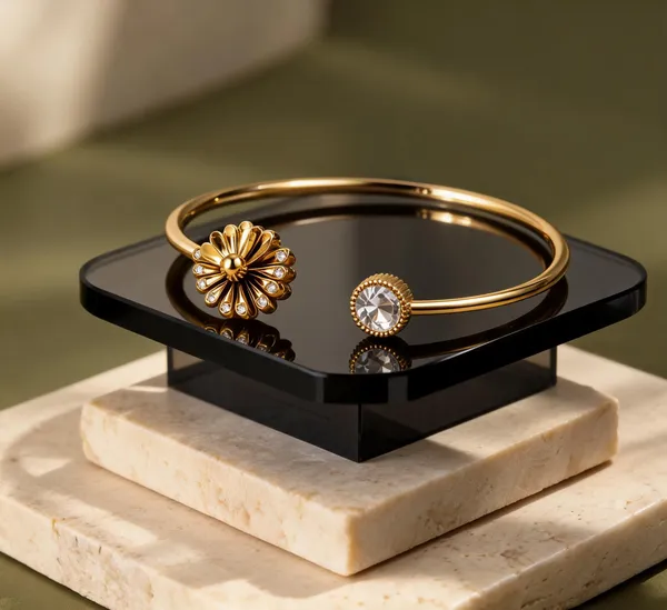 Gold_Plated_Crystal_Flower_Open_Cuff_Bracelet_For_Women