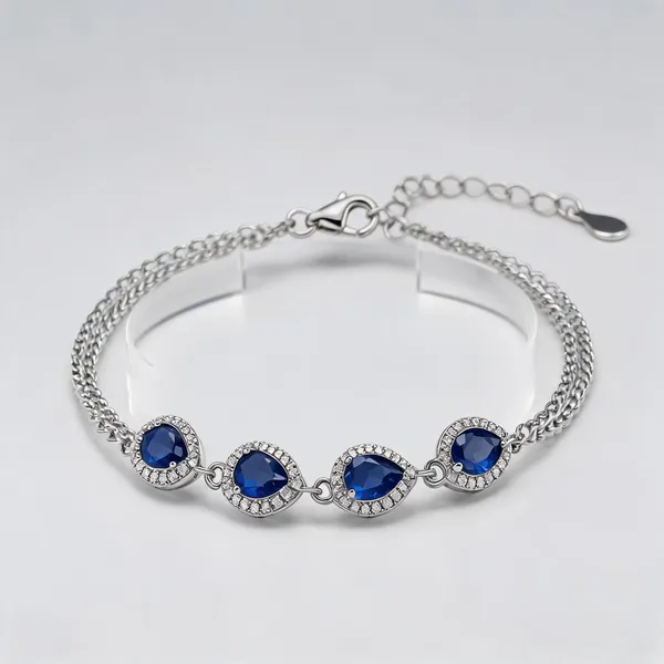 Silver_925_Blue_Teardrop_Stone_Necklace_For_Women