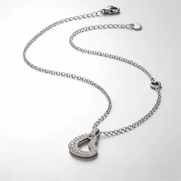 Silver_925_Sparkling_Heart_Pendant_Necklace_For_Women