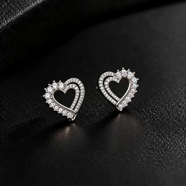 Silver_925_Double_Heart_Stone_Stud_Earrings_For_Women