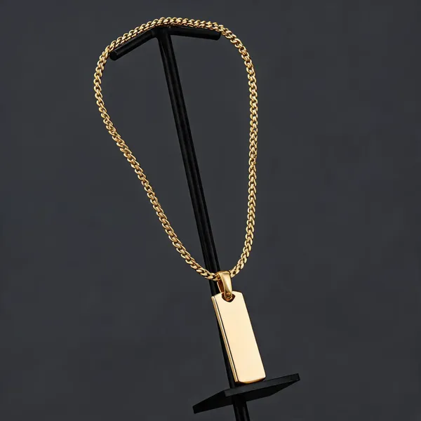 Gold_Plated_Stainless_Steel_Bar_Pendant_Necklace_For_Men