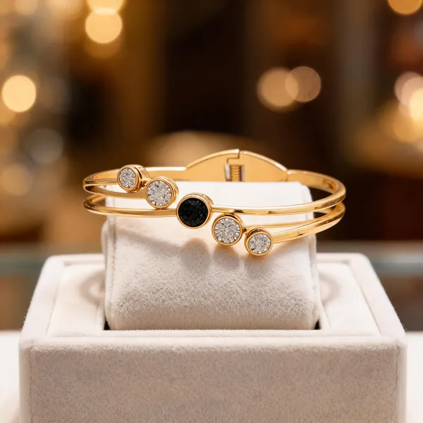 Gold_Plated_Crystal_Accent_Open_Cuff_Bracelet_For_Women