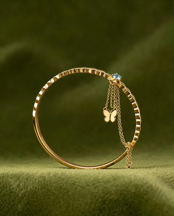 Gold_Plated_Stainless_Steel_Butterfly_Charm_Bangle_Bracelet_For_Women