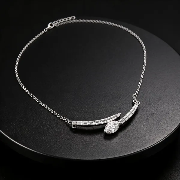 Silver_925_Teardrop_Crystal_Pendant_Necklace_For_Women