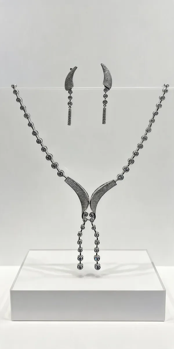 Silver_925_Stone_Studded_Necklace_And_Earrings_Set_For_Women