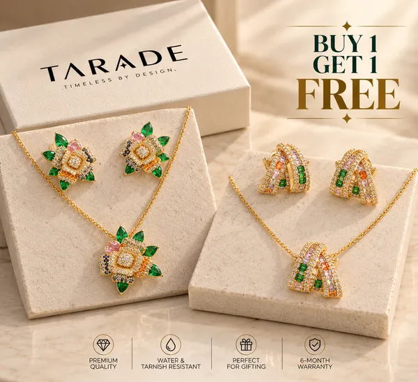 Flagged:_Gold_Plated_Stainless_Steel_Pendant_Earrings_Set_For_Women