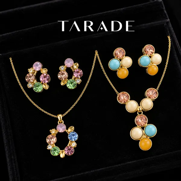 Flagged:_Gold_Plated_Stainless_Steel_Pendant_Earrings_Set_For_Women