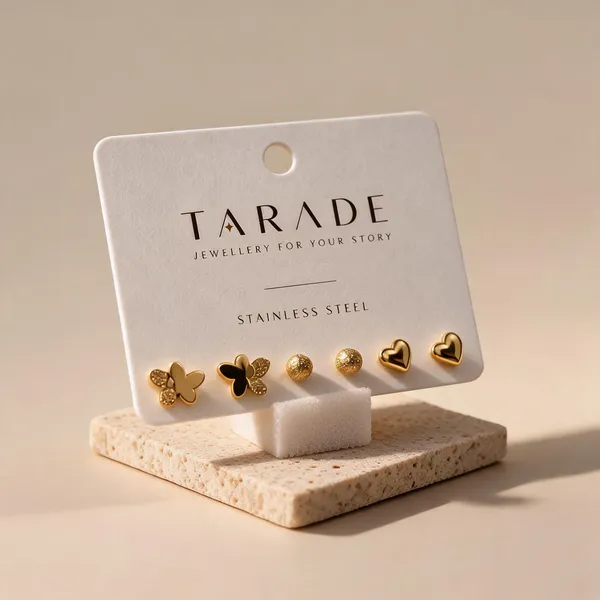 Gold_Plated_Stainless_Steel_Stud_Earrings_Set_Of_3_For_Women