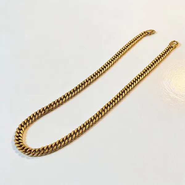 Gold_Plated_Stainless_Steel_Cuban_Link_Chain_For_Women