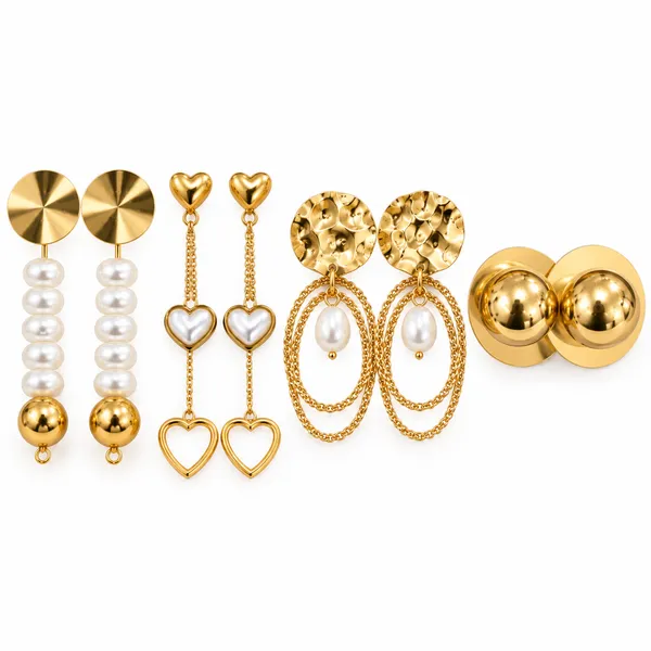 Flagged:_Gold_Plated_Stainless_Steel_Earrings_For_Women
