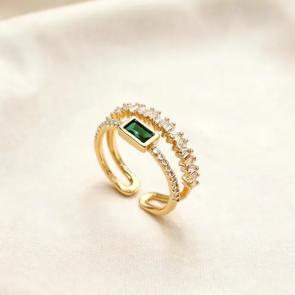 Gold_Plated_Stainless_Steel_Green_Stone_Adjustable_Ring_For_Women