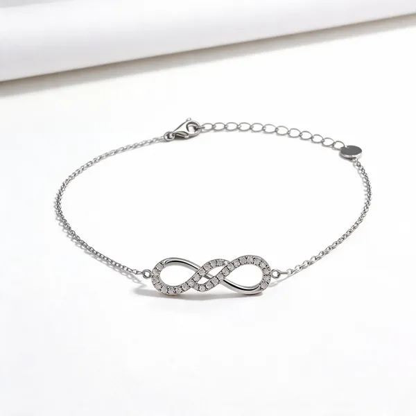 Silver_925_Infinity_Crystal_Chain_Bracelet_For_Women