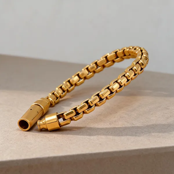 Gold_Plated_Stainless_Steel_Chunky_Link_Chain_Bracelet_For_Men