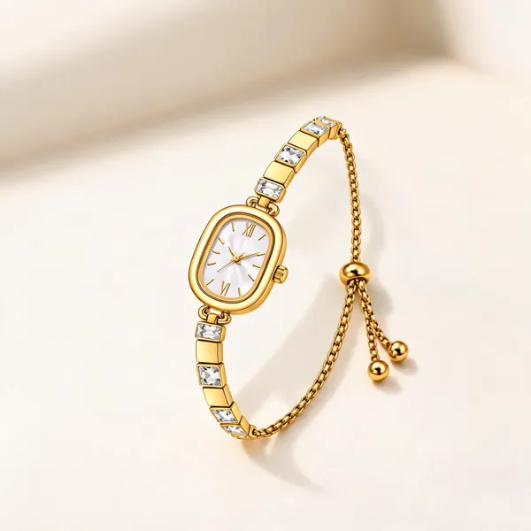 Gold_Plated_Stainless_Steel_Crystal_Bracelet_Watch_For_Women