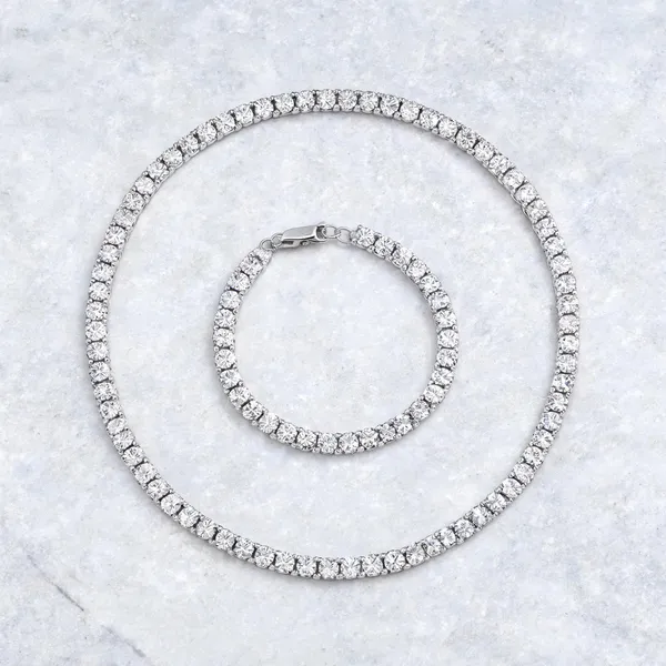 Silver_925_Tennis_Stone_Necklace_And_Bracelet_Set_For_Men