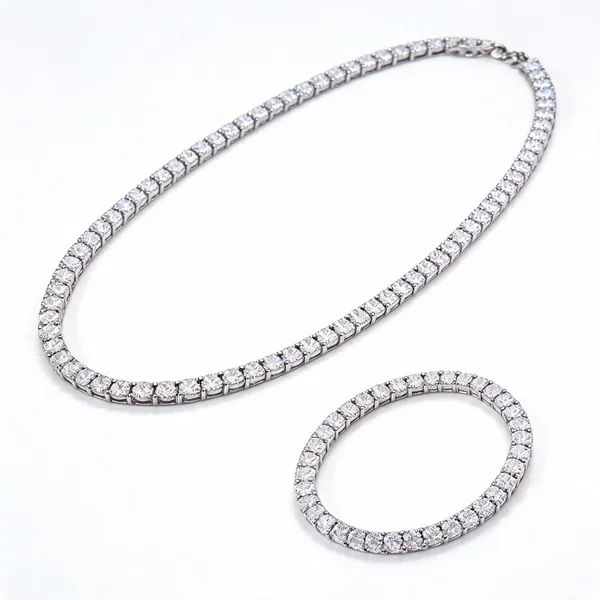 Silver_925_Tennis_Stone_Necklace_And_Bracelet_Set_For_Men