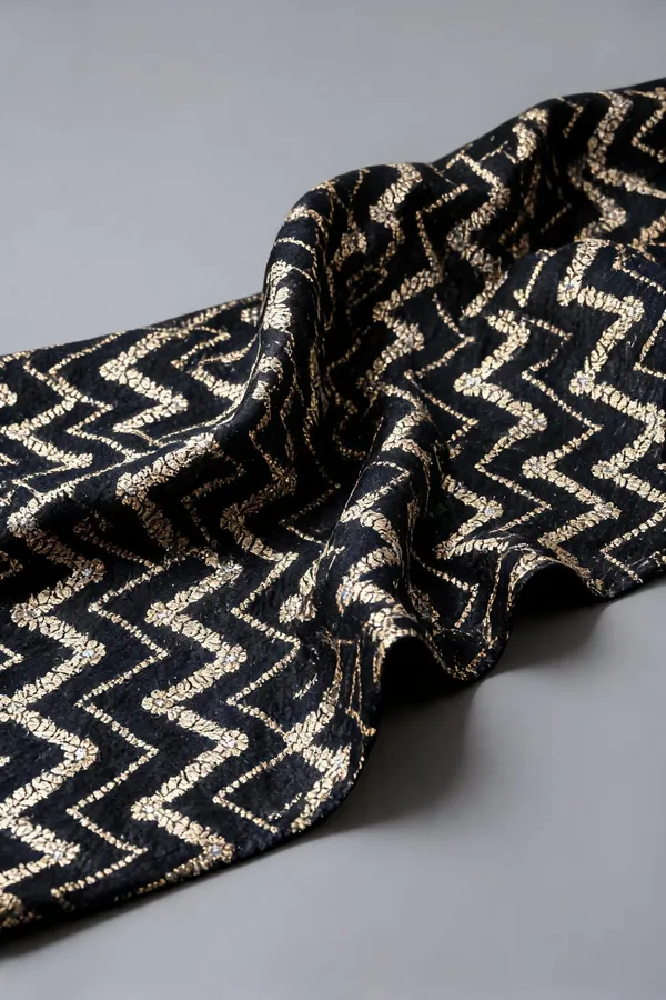 Black_Katan_Silk_Zari_Brocade_Fabric