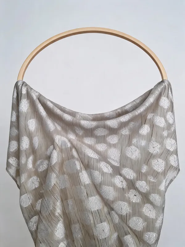 Grey_Handloom_Cotton_Banarasi_Resham_Zari_Fabric