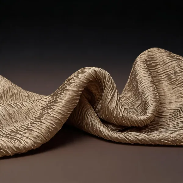 Brown_Crushed_Pure_Silk_Tissue_Unstitched_Fabric