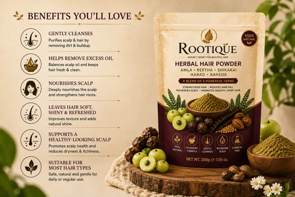 Rootique_Amla_Reetha_Shikakai_Ayurvedic_Herbal_Hair_Powder_200G