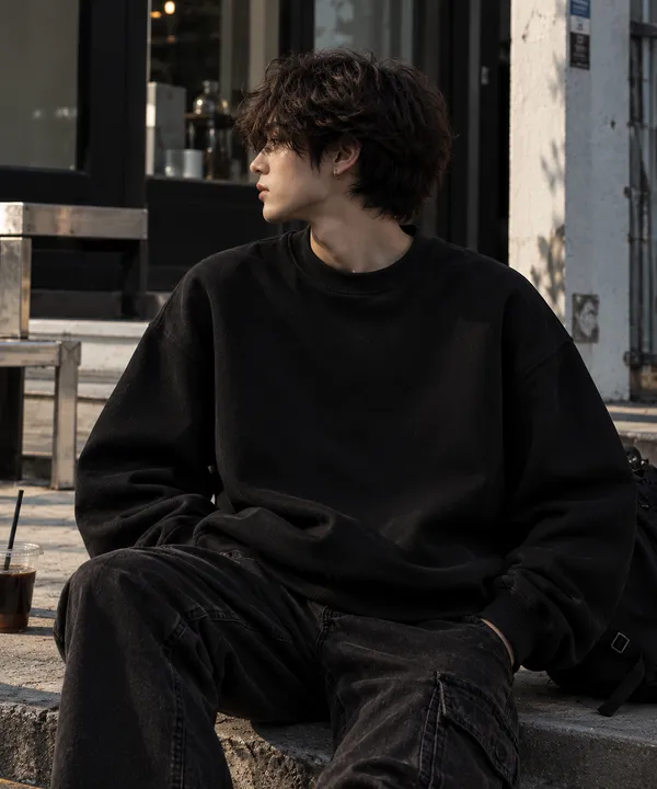 Lingering_Hours_Regular_Fit_Graphic_Sweatshirt_–_Black